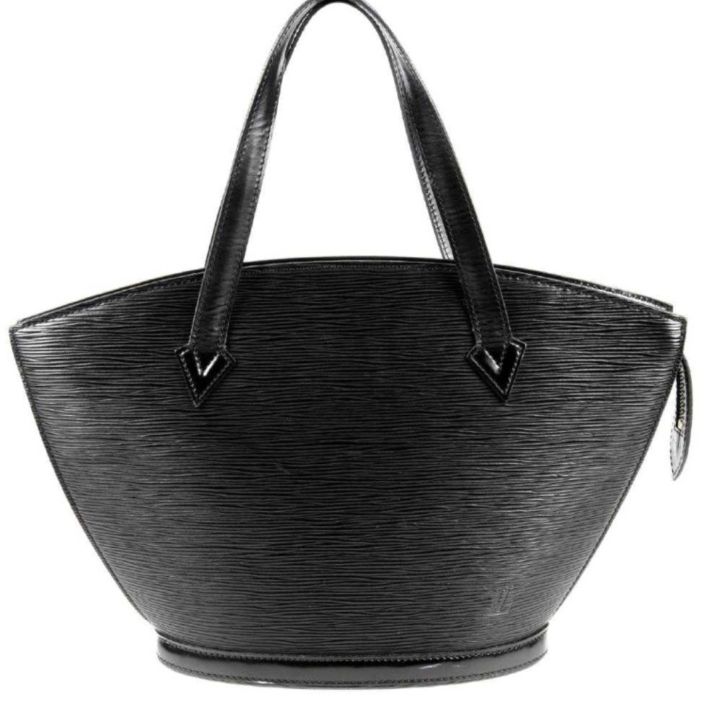 AUTHENTIC LOUIS VUITTON Black Epi Saint Jacques PM
